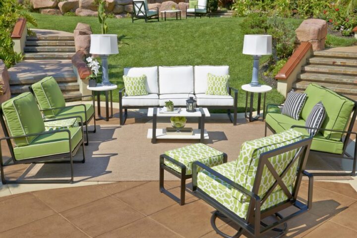 Cushions for outdoor rockers