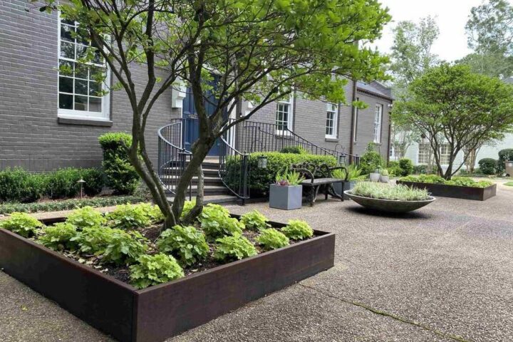 Custom Metal Planters